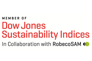 連續(xù) 12 年入選道瓊世界永續(xù)性指數(shù)成份股