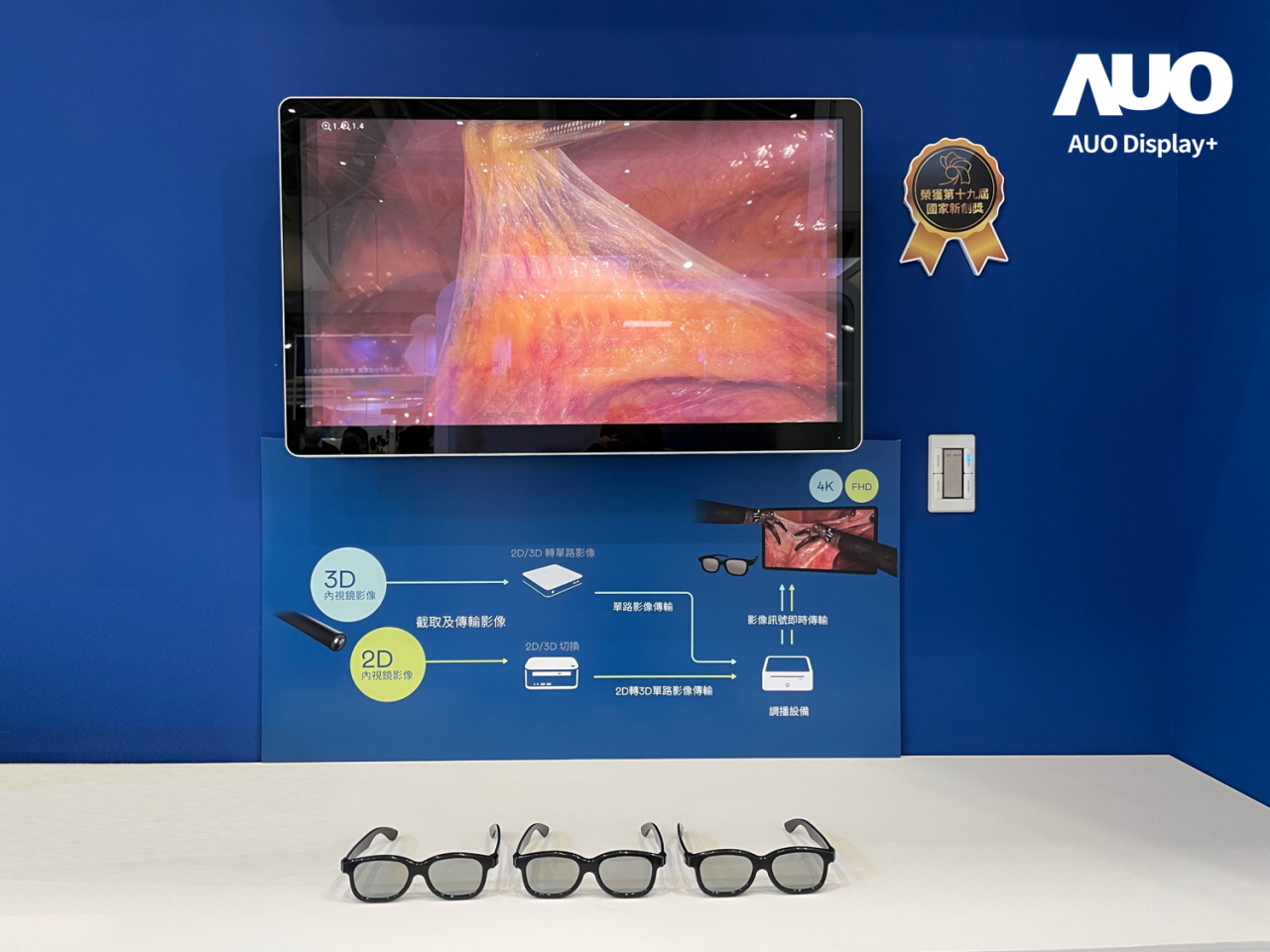 達(dá)擎寬視角3D醫(yī)療顯示器，協(xié)助醫(yī)護團隊成員於手術(shù)進(jìn)行時，皆能看到一致性的3D影像，提高溝通效率，使手術(shù)更精準(zhǔn)、快速完成達(dá)擎寬視角3D醫(yī)療顯示器，協(xié)助醫(yī)護團隊成員於手術(shù)進(jìn)行時，皆能看到一致性的3D影像，提高溝通效率，使手術(shù)更精準(zhǔn)、快速完成