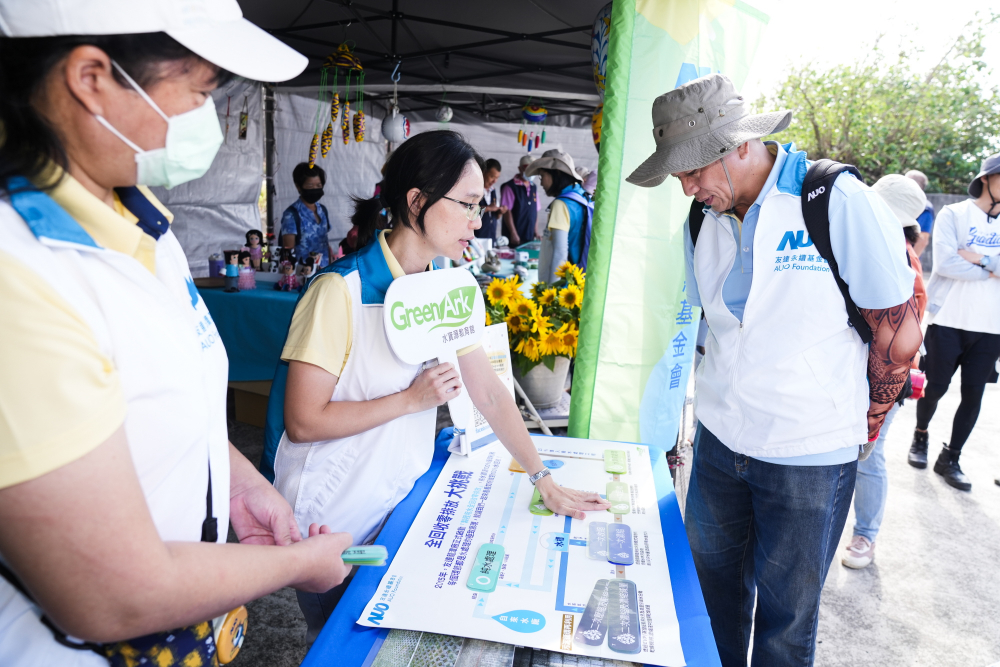 2023年友達(dá)永續(xù)基金會(huì)Ocean Party活動(dòng)攜手社會(huì)企業(yè)及地方創(chuàng)生團(tuán)體，策展食衣行等循環(huán)再生環(huán)教市集，及電動(dòng)巴士接駁等低碳活動(dòng)設(shè)計(jì)，打造減塑低碳的永續(xù)淨(jìng)灘活動(dòng)
