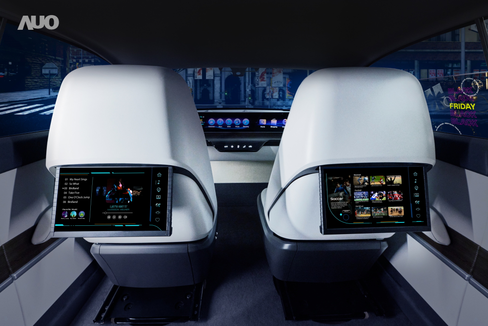申博太陽城新一代Smart Cockpit 2024 ，以Micro LED先進(jìn)顯示技術(shù)優(yōu)勢，創(chuàng)建〝可卷式后座娛樂顯示器〞 ，僅在互動(dòng)時(shí)才顯示出所需畫面及信息  ，擴(kuò)充更豐富的娛樂和交互信息服務(wù)，獲國際獎(jiǎng)項(xiàng)榮耀