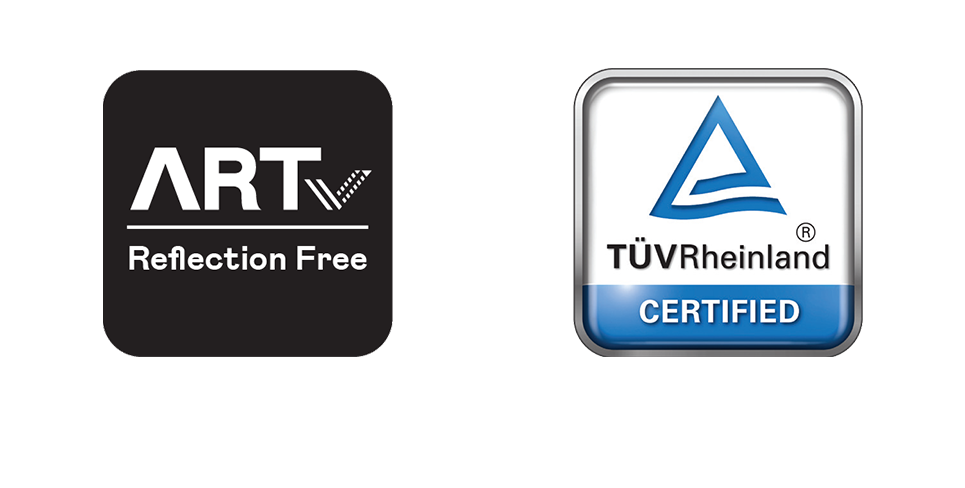 獲全球首張德國(guó)萊因TüV無(wú)反射認(rèn)證